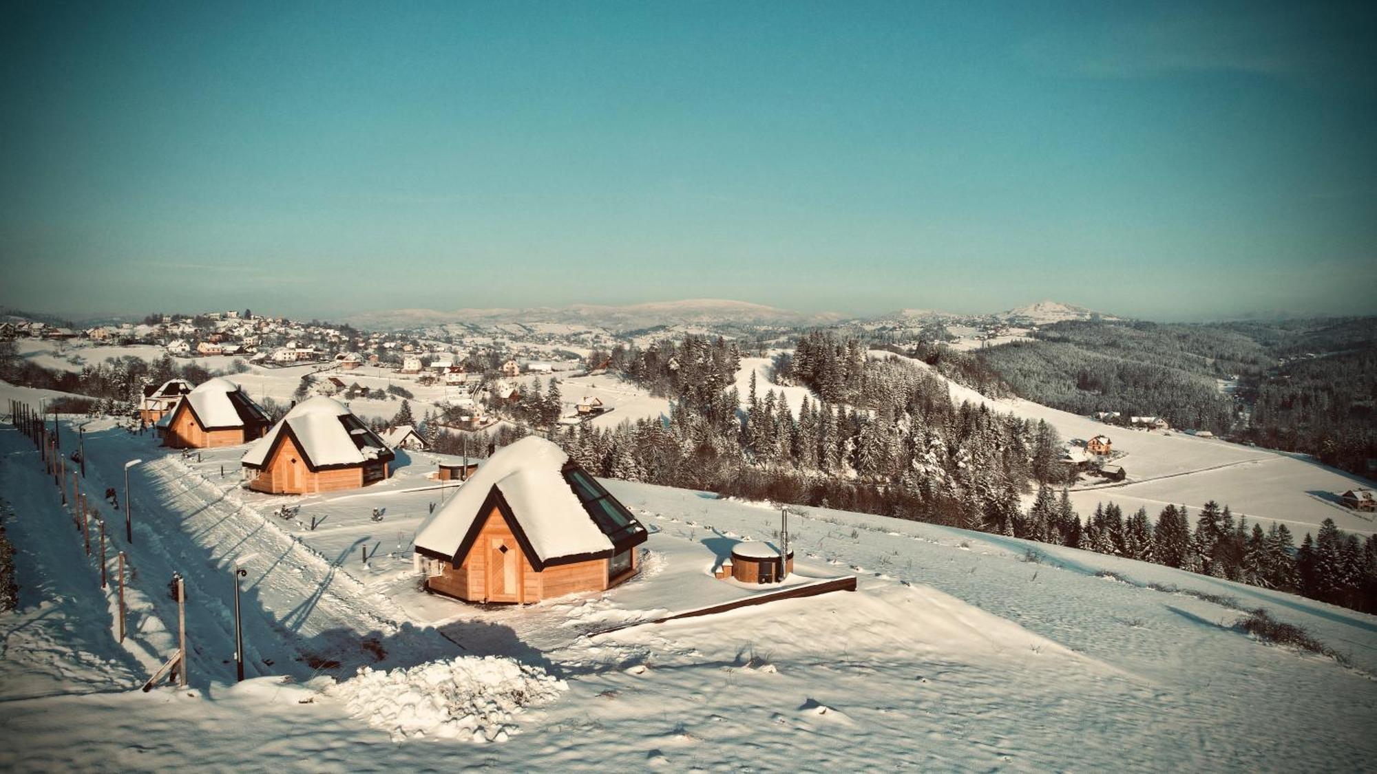 Heavenly Houses - Niebianskie Domki Явожинка Экстерьер фото